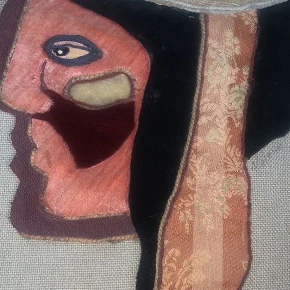 *Vintage* American INDIAN (Seminole)* Wall Art from Textiles